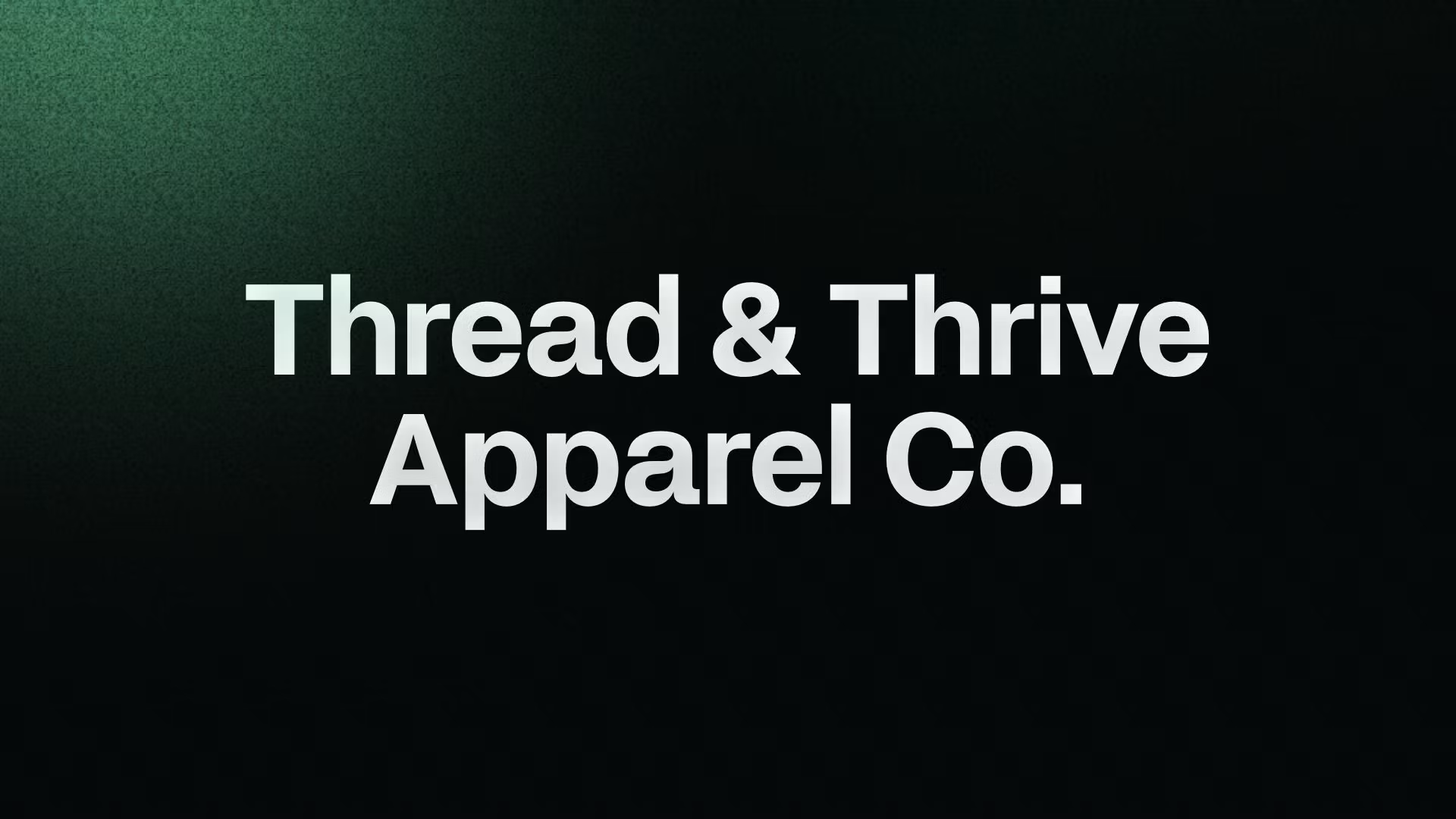 Thread & Thrive Apparel Co.