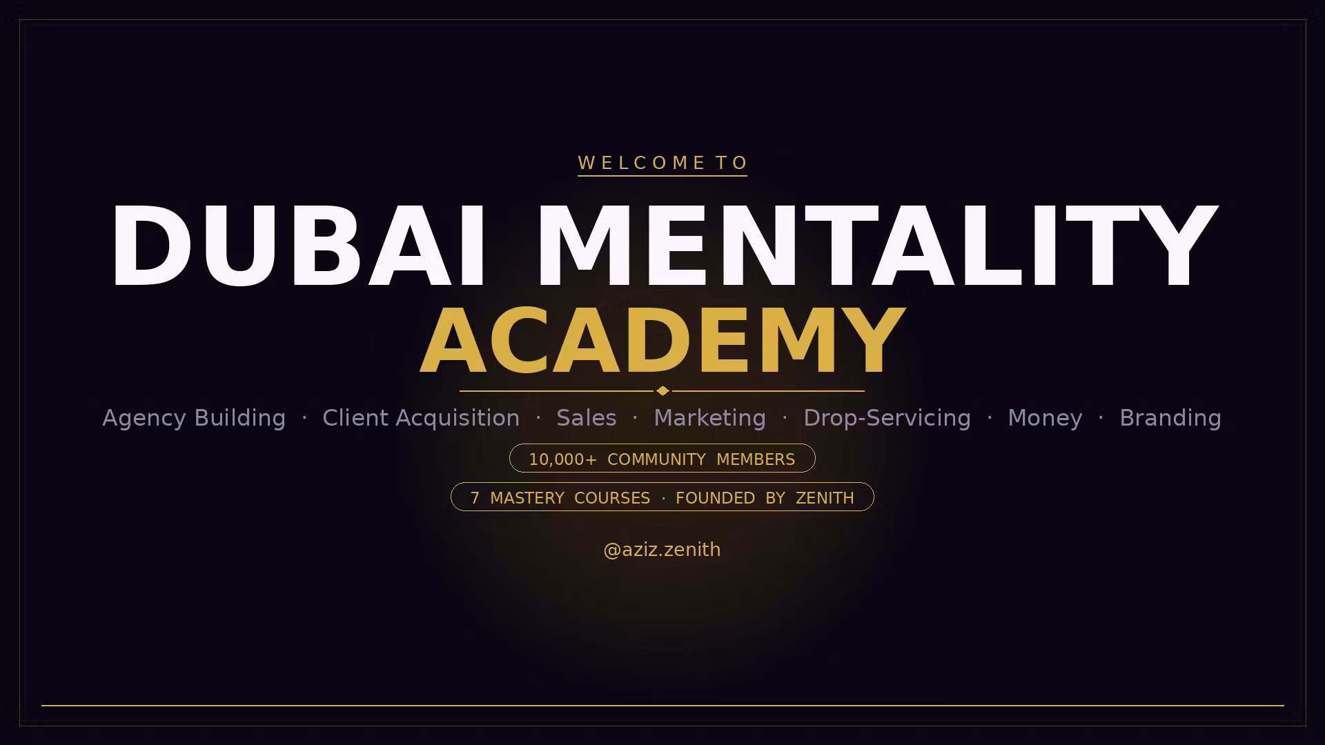 Dubai Mentality Academy