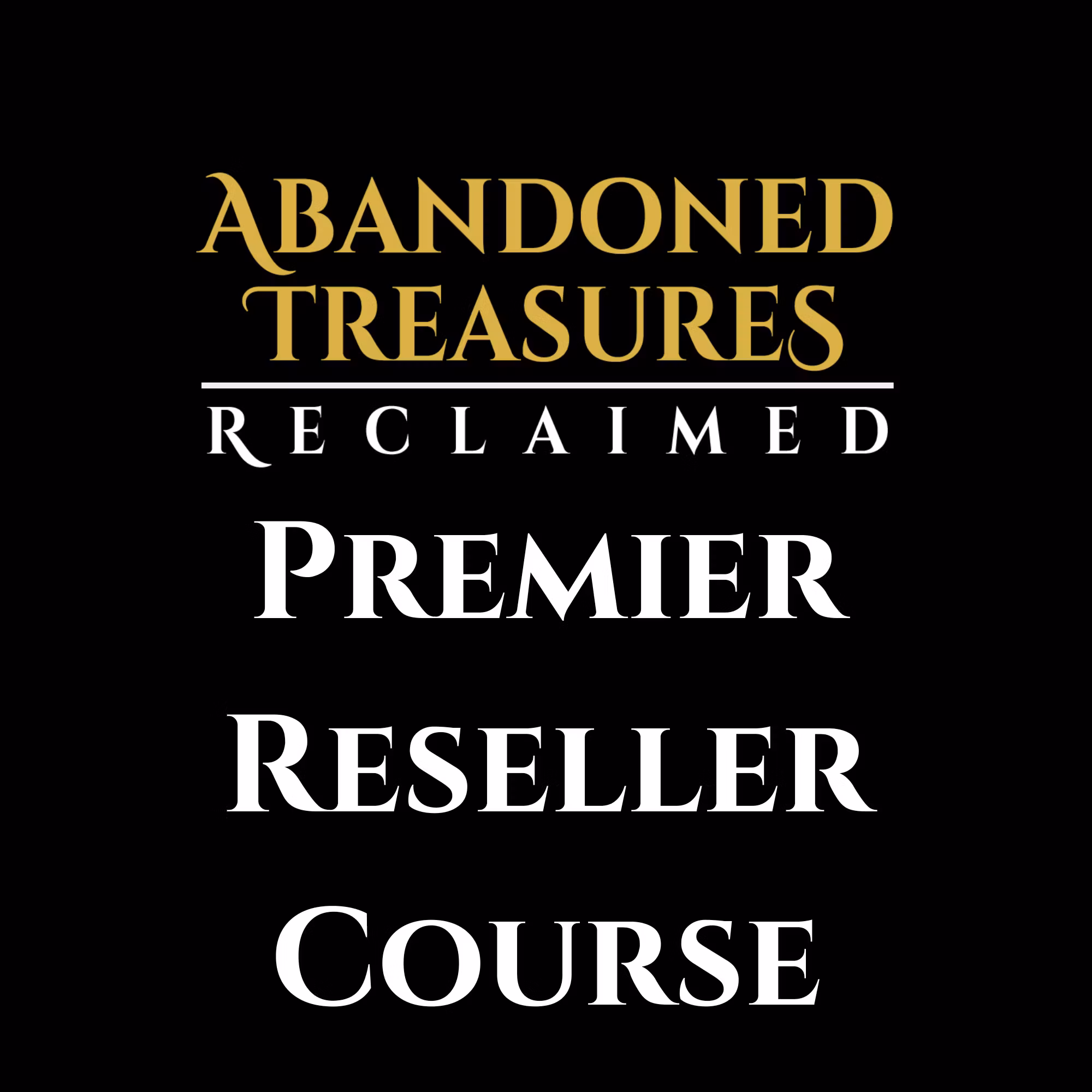 Premier Reseller Course