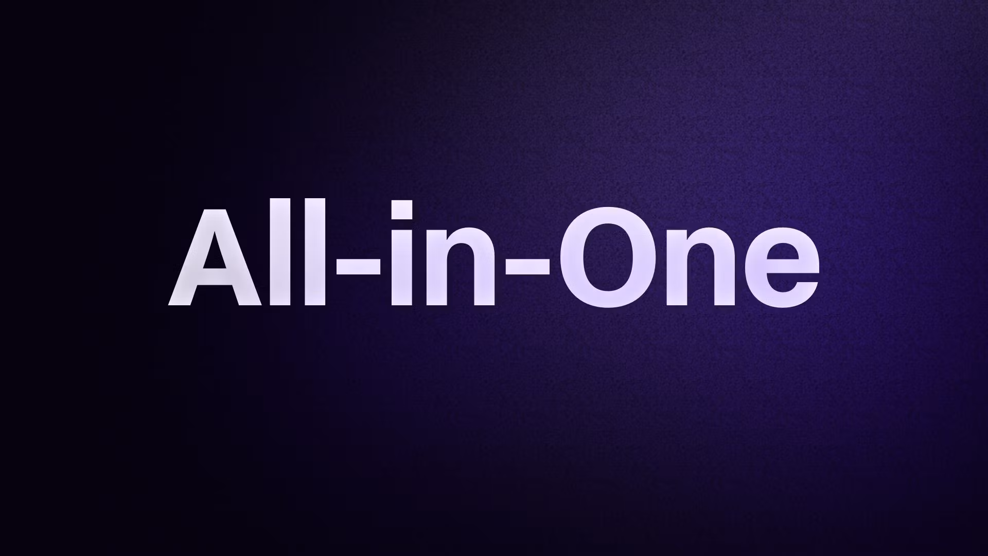 All-in-One