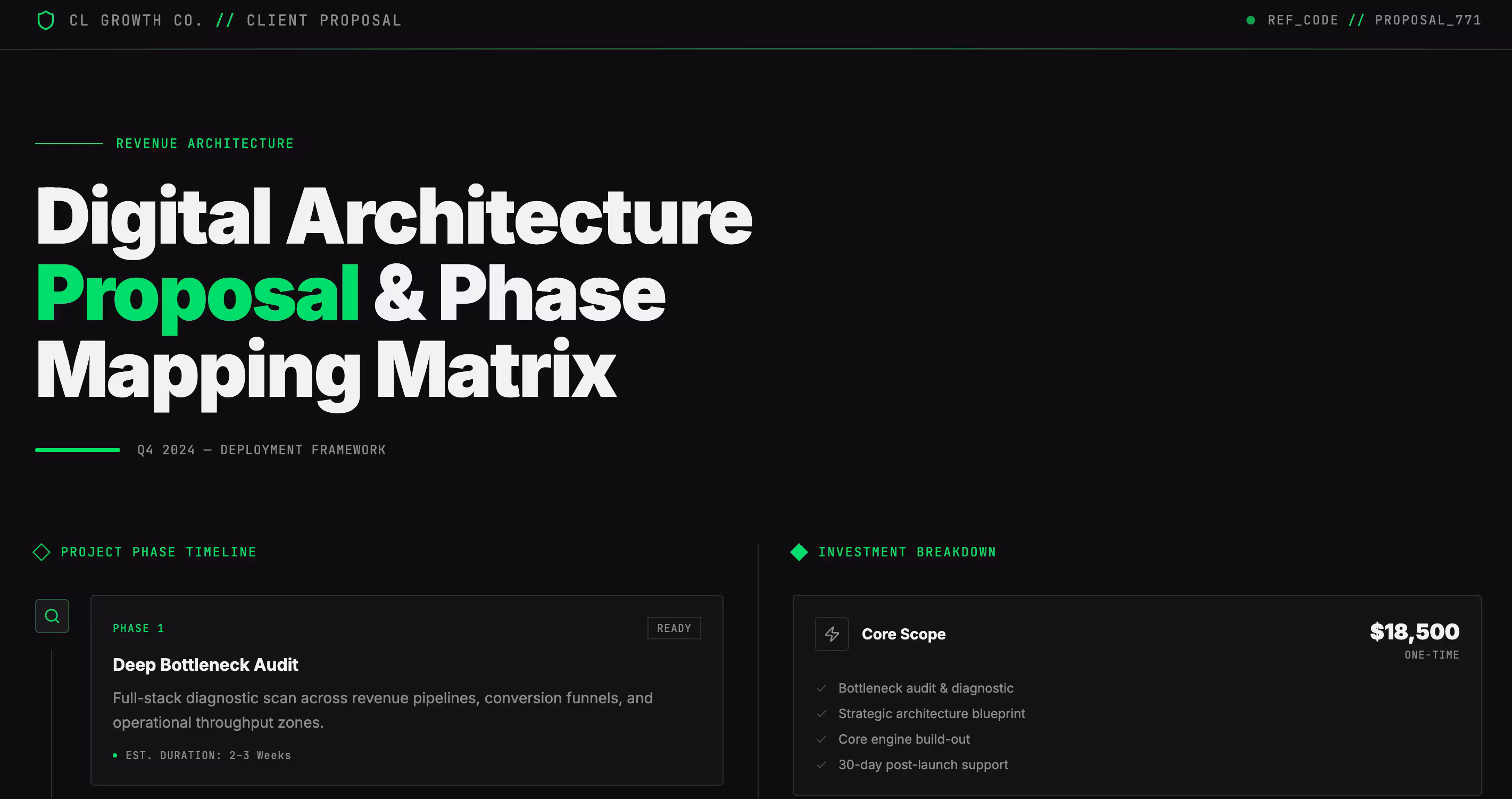 The B2B Enterprise Proposal Portal 