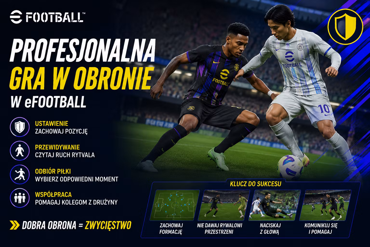 Profesjonalna gra w obronie Efootball