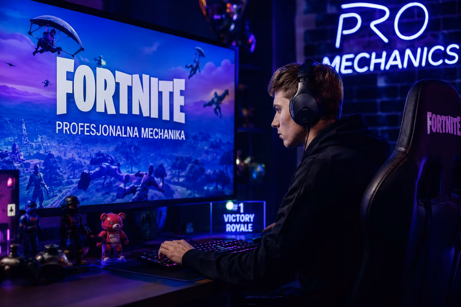 Professional mechanics in Fortnite