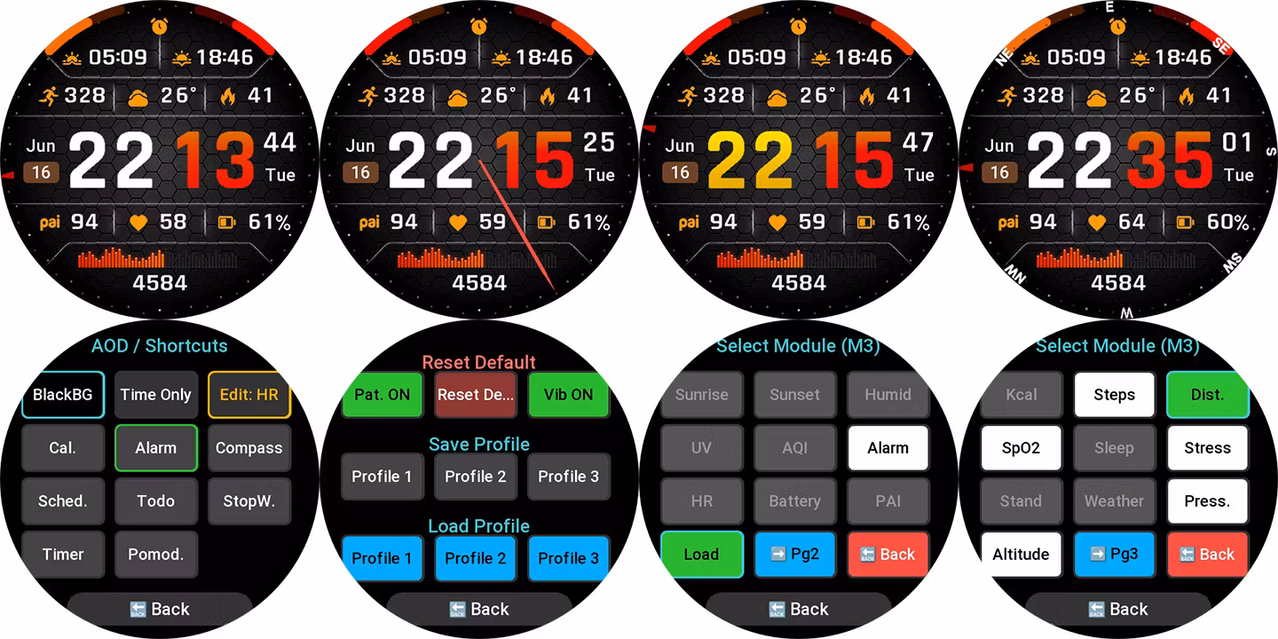 HardCore Watch Face