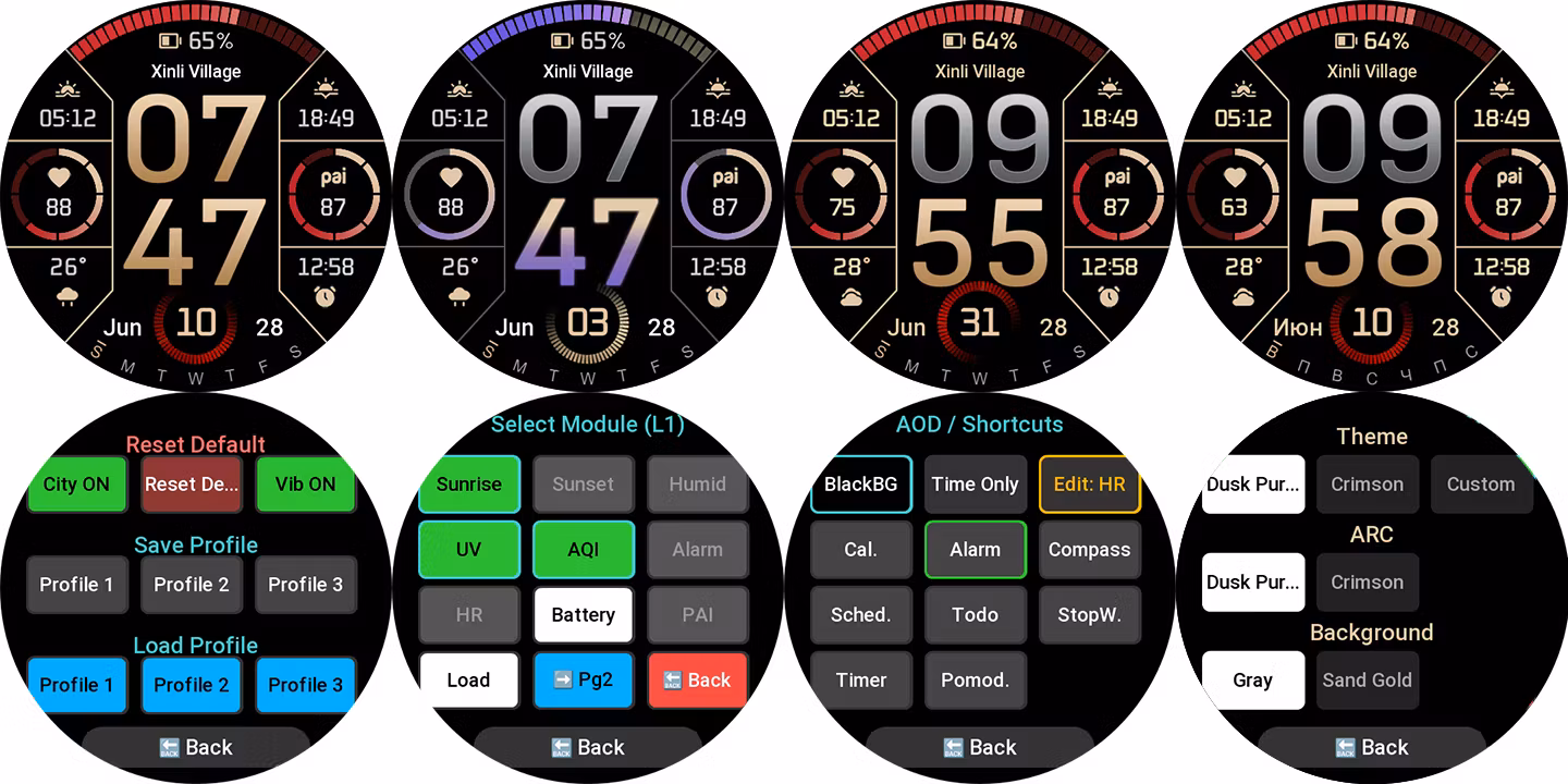 Fenix-Aura Watch Face