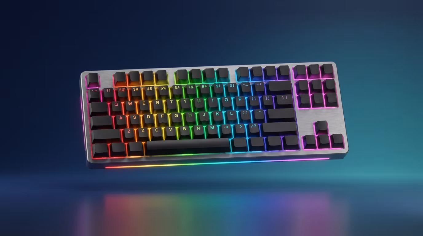 لوحة مفاتيح ميكانيكية RGB