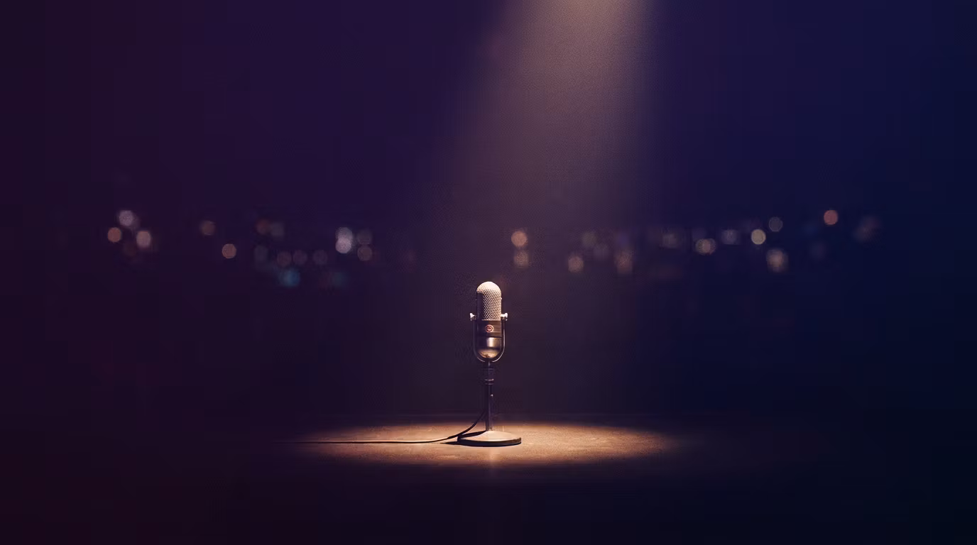 English for Stand-Up Comedy Open Mics