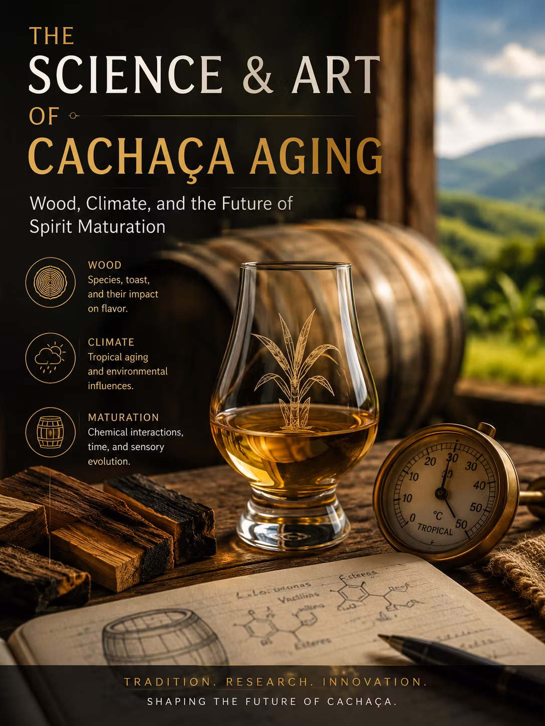 The Science & Art of Cachaça Aging