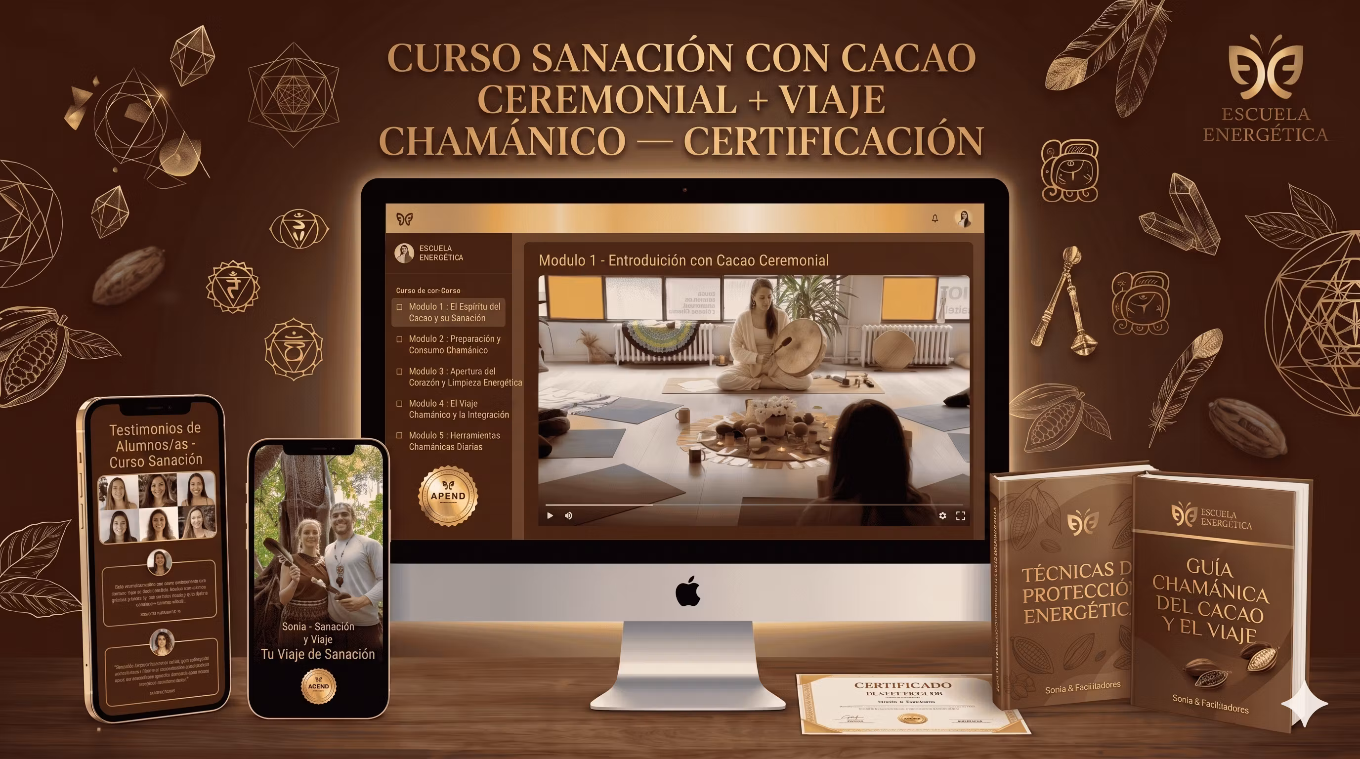 Curso Sanación con Cacao Ceremonial + Viaje Chamánico