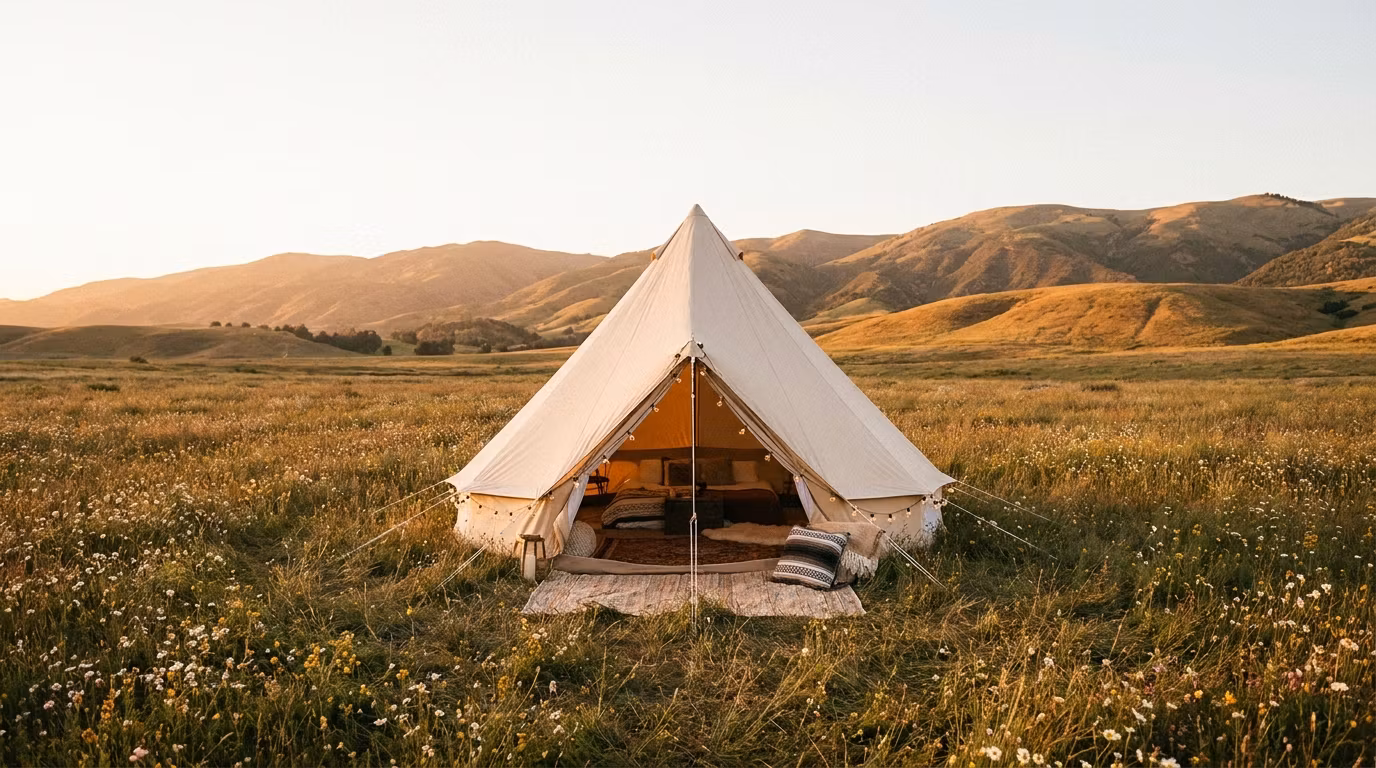 Boho Bell Tent
