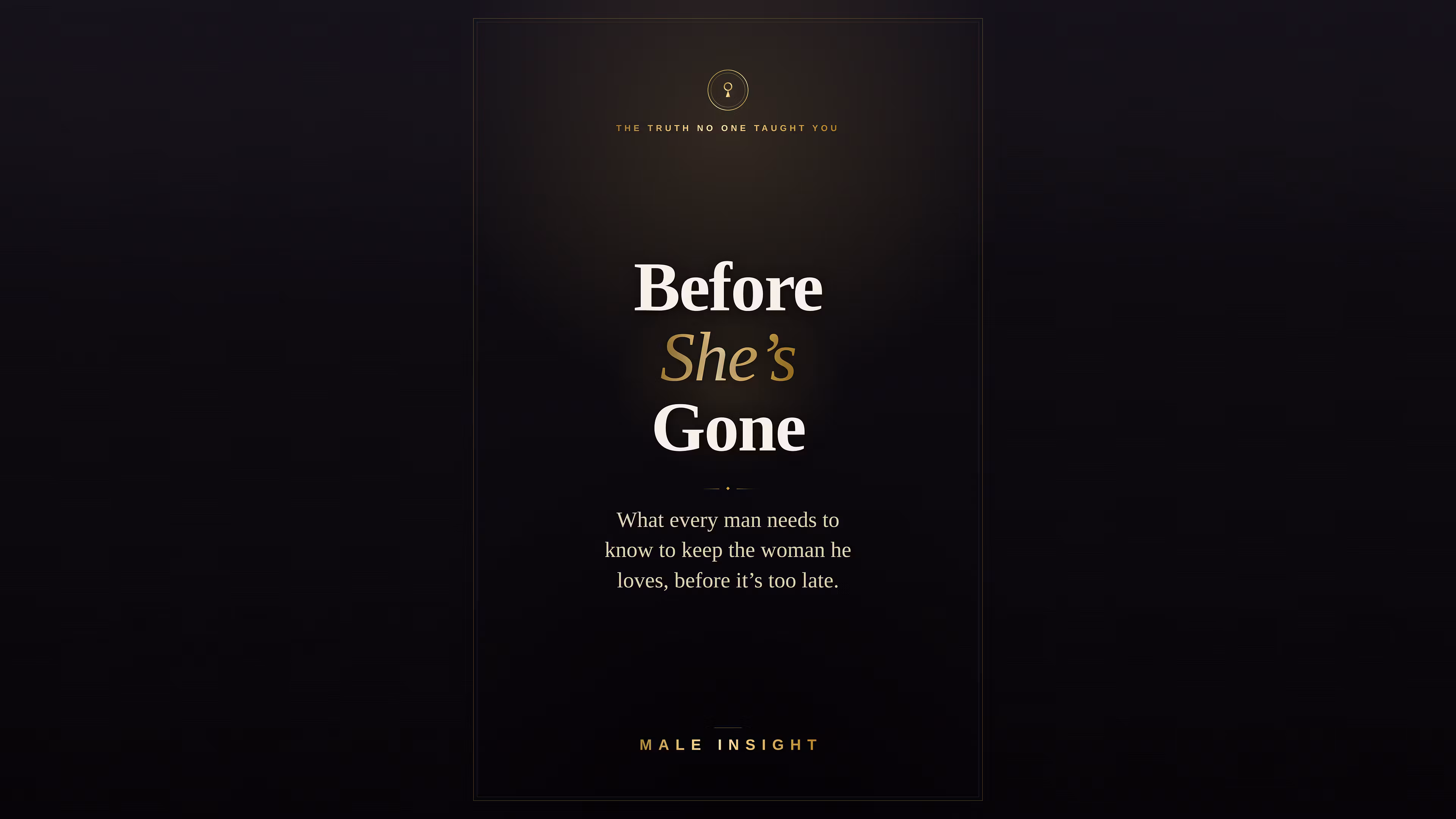 Before She's Gone
