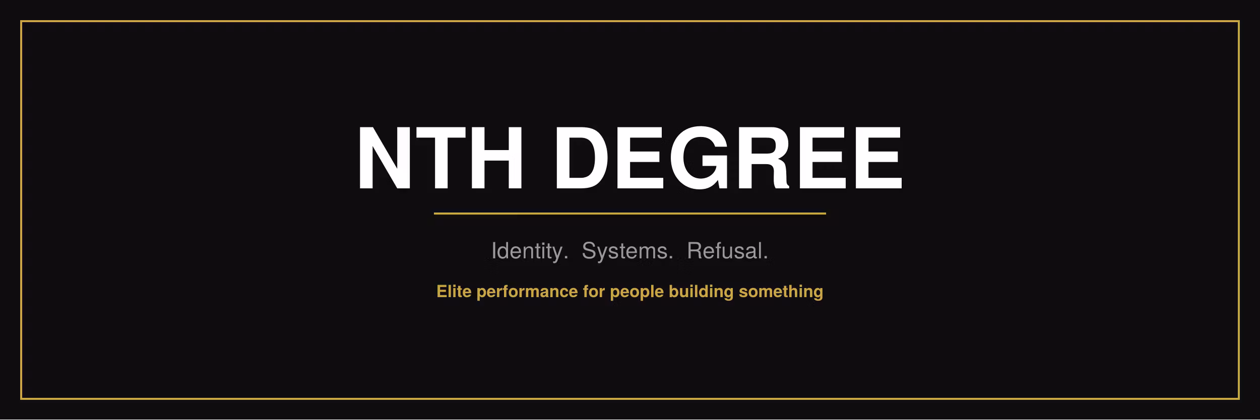 NTH DEGREE