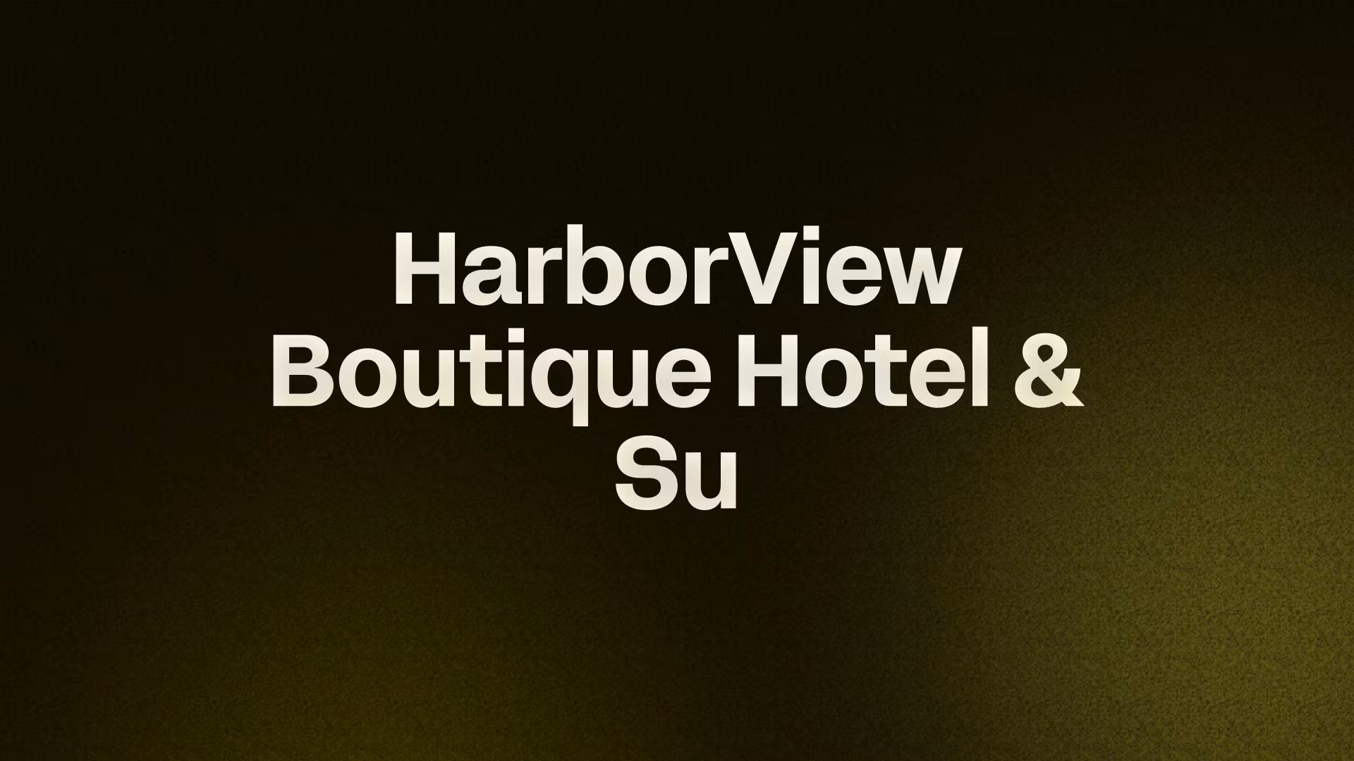 HarborView Boutique Hotel & Su