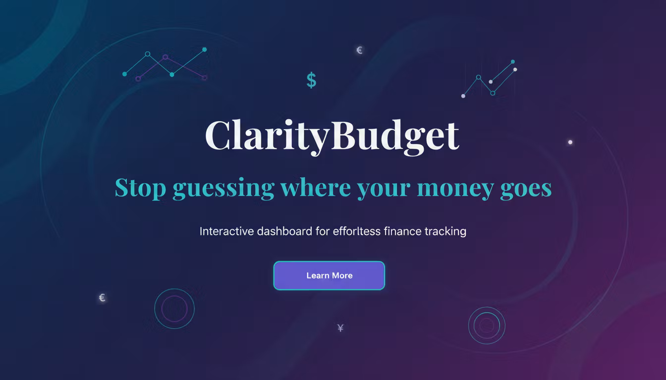 ClarityBudget