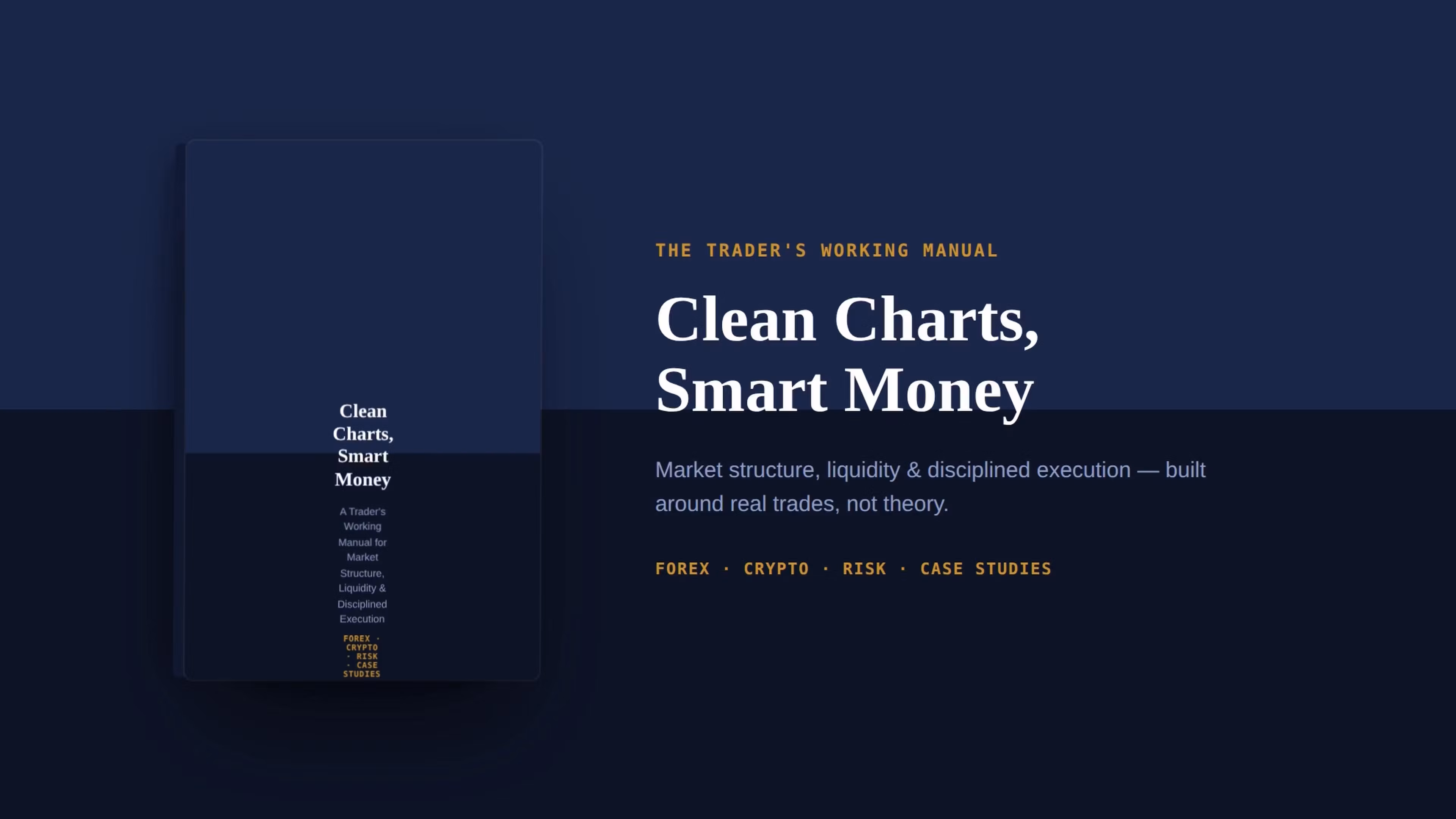 Clean Charts, Smart Money