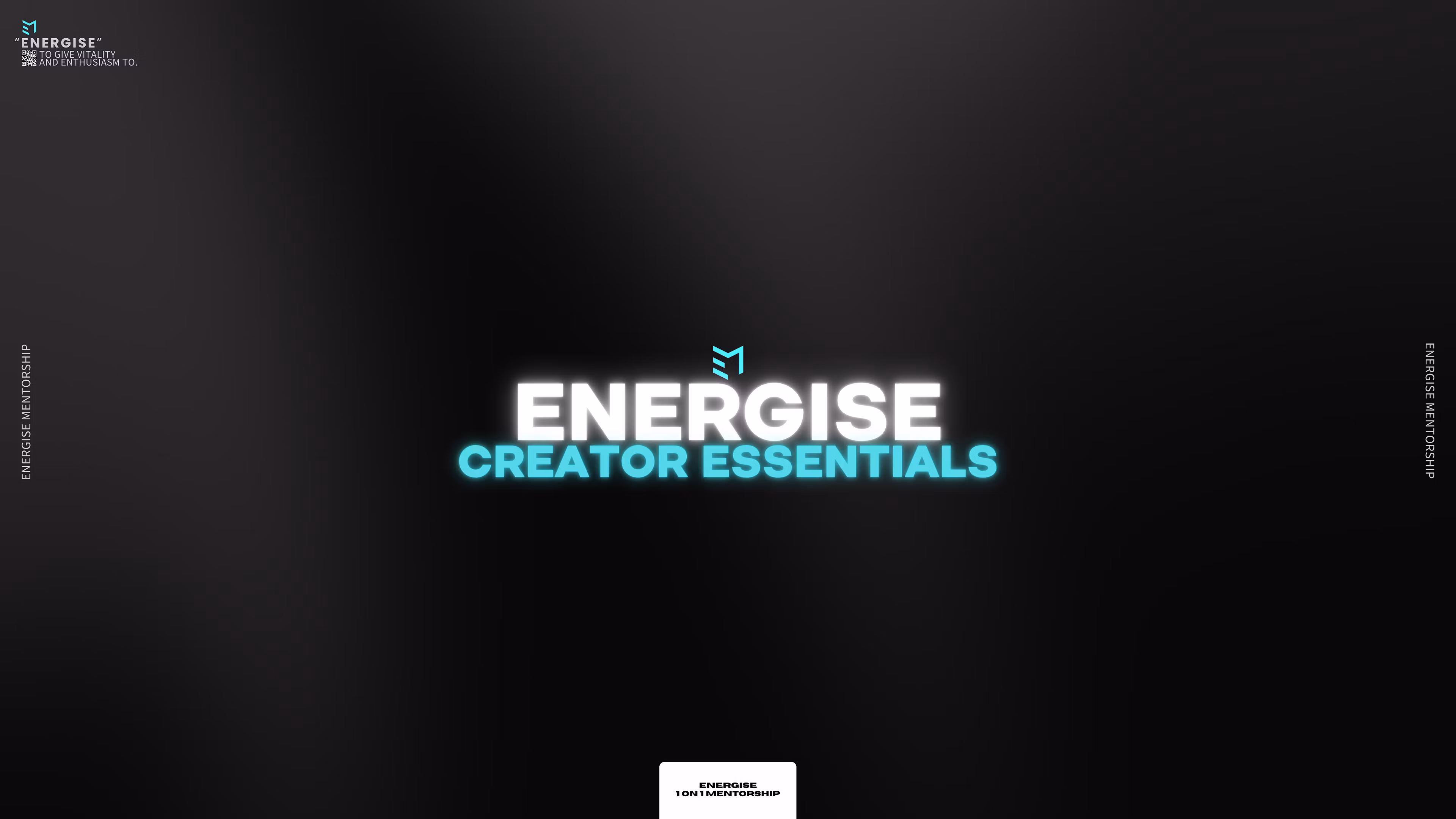 Energise Creator Essentials
