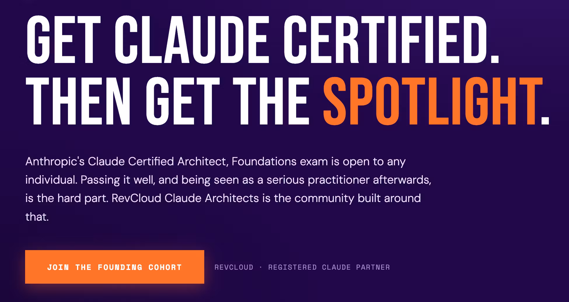 Claude Certified Architects