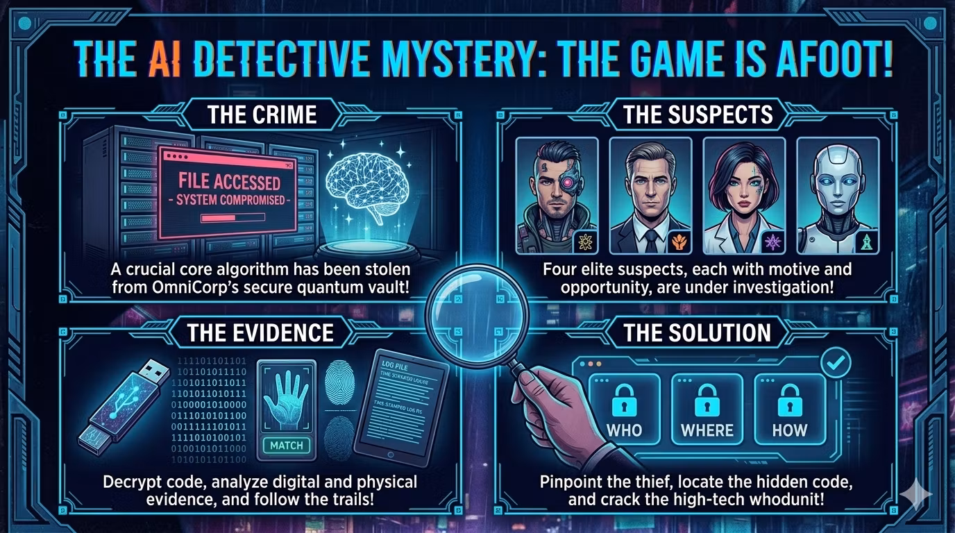 AI Detective Mystery Game