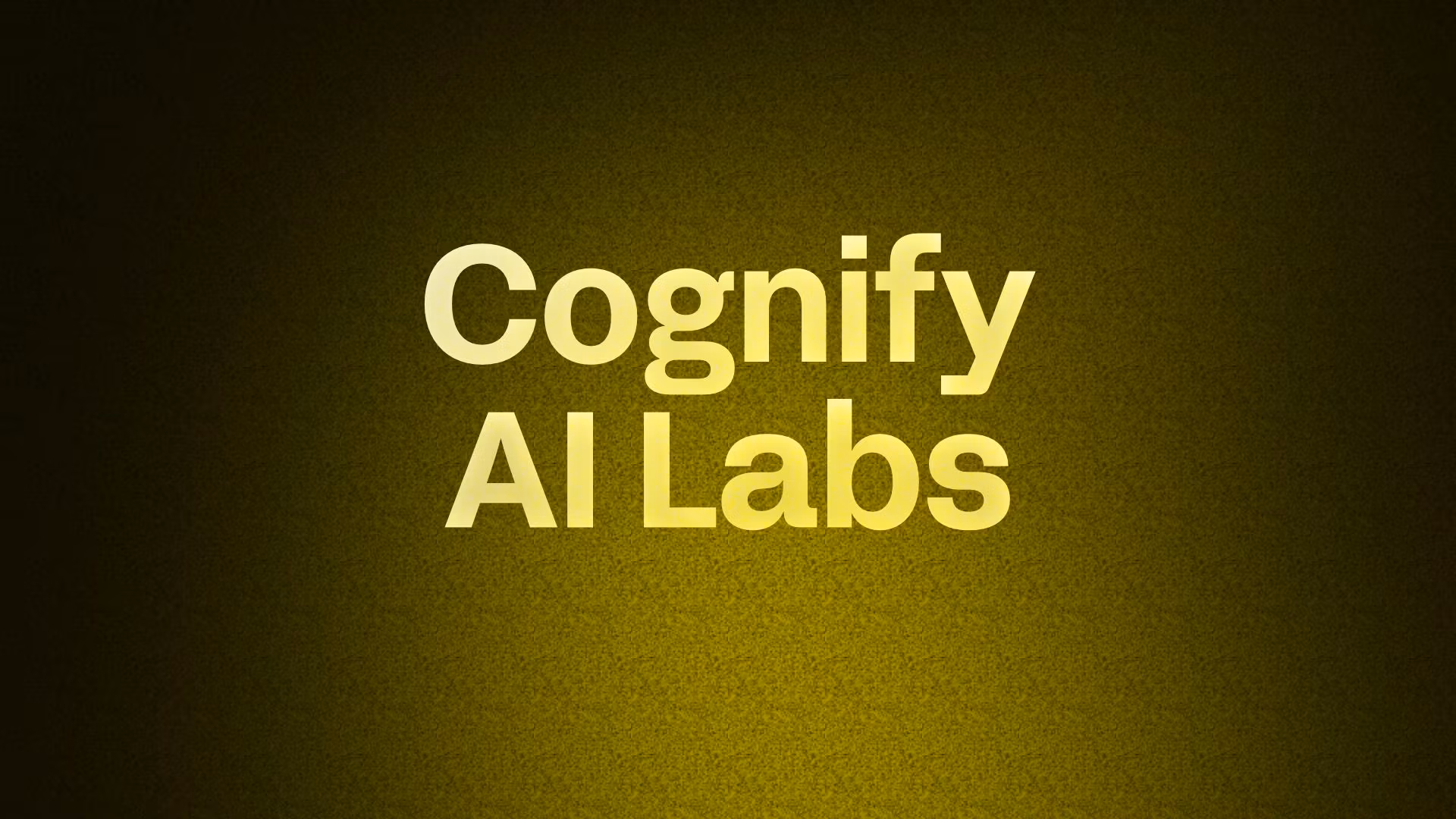 Cognify AI Labs