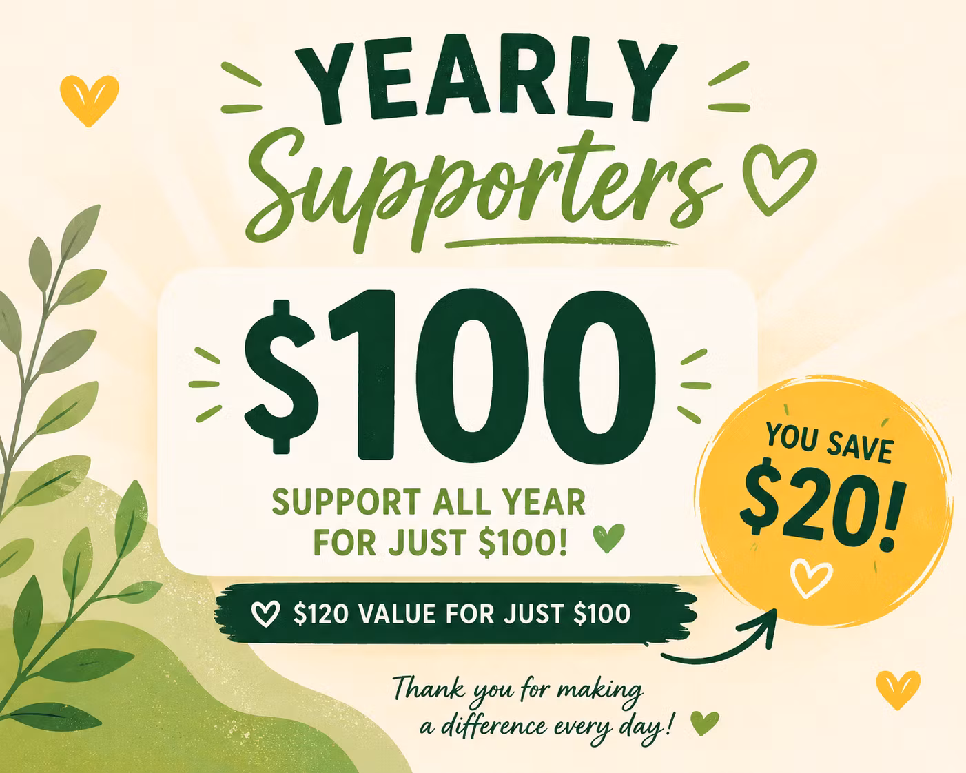 Yearly Supporter