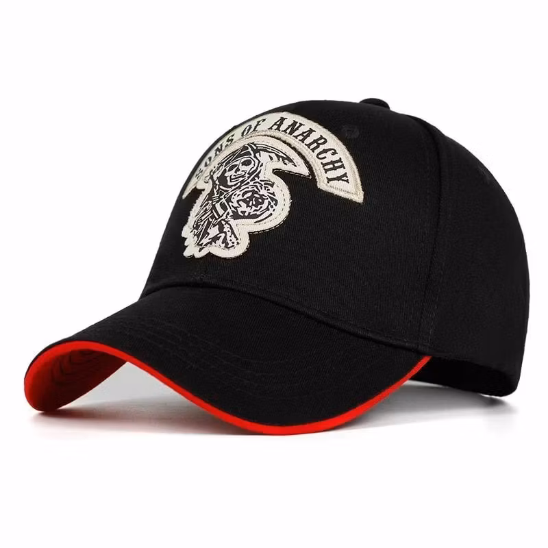 Sons Of Anarchy Baseball TV Series Hat Embroidery Snapback Cap Motorcycle Skull