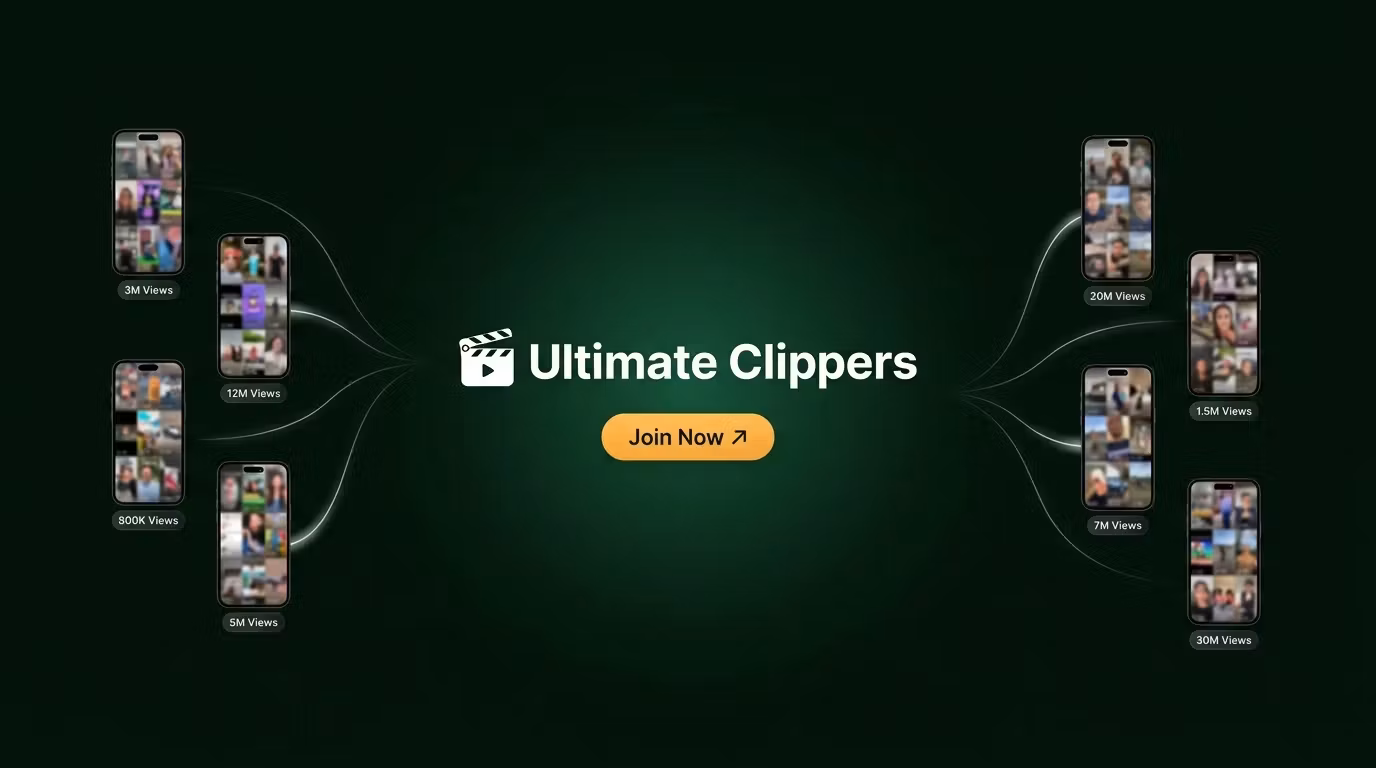 Ultimate Clippers - The #1 Clipping Agency for Creators.