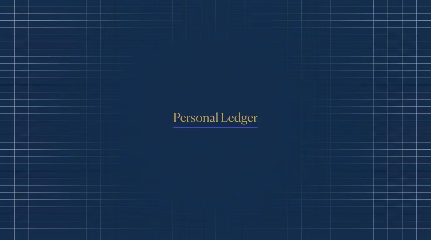 Personal Ledger