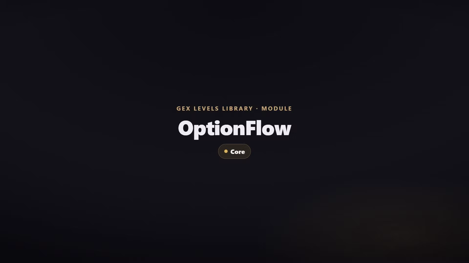 GEX Levels Education Library