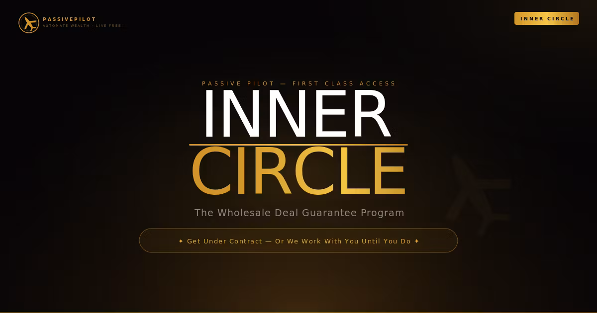 Passive Pilot Inner Circle