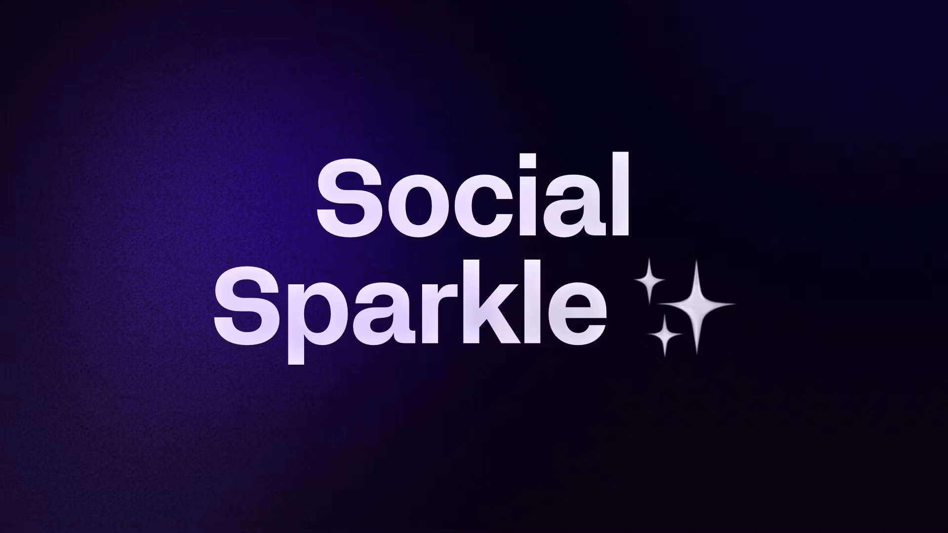 Social Sparkle ✨ 