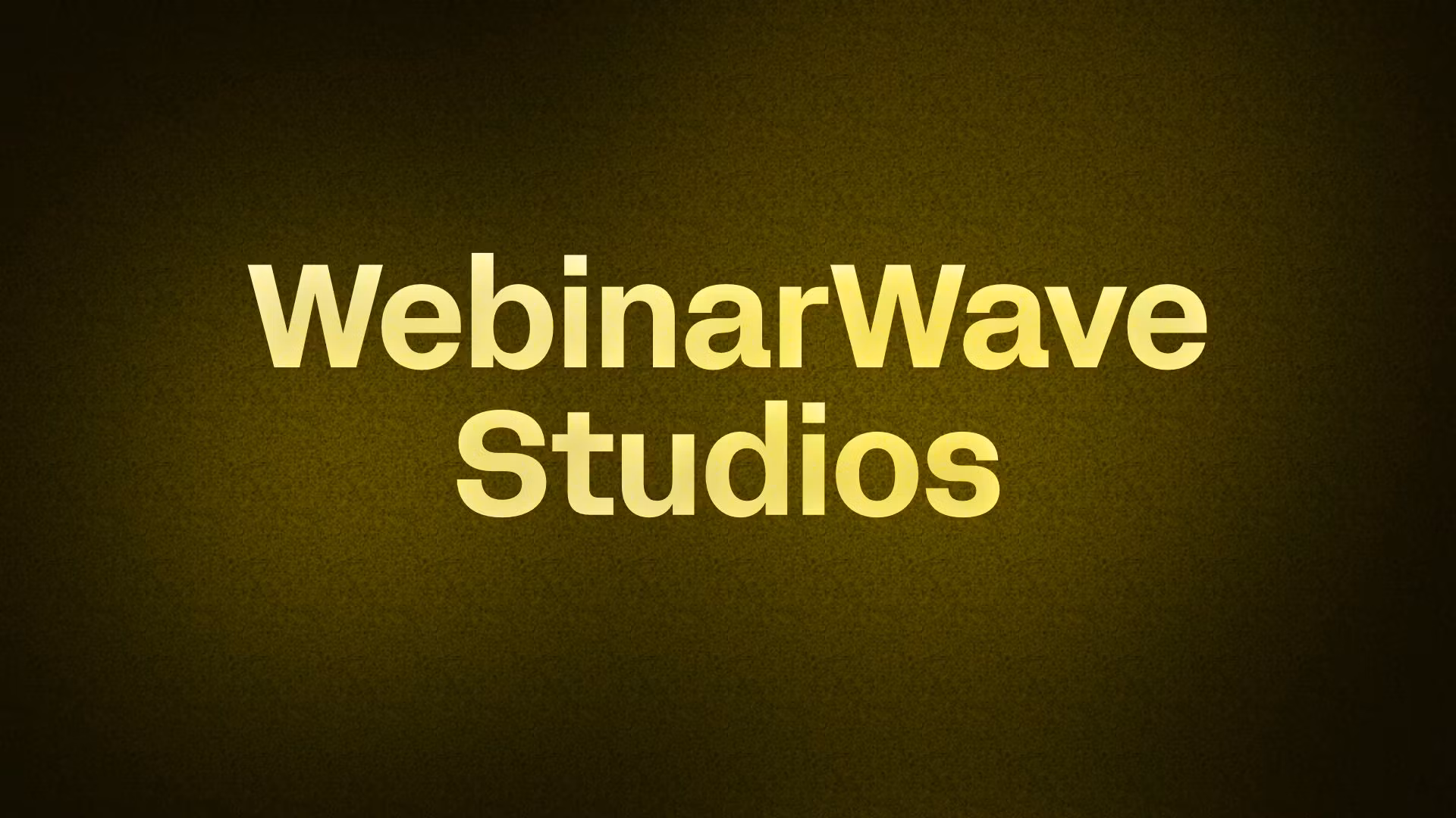 WebinarWave Studios