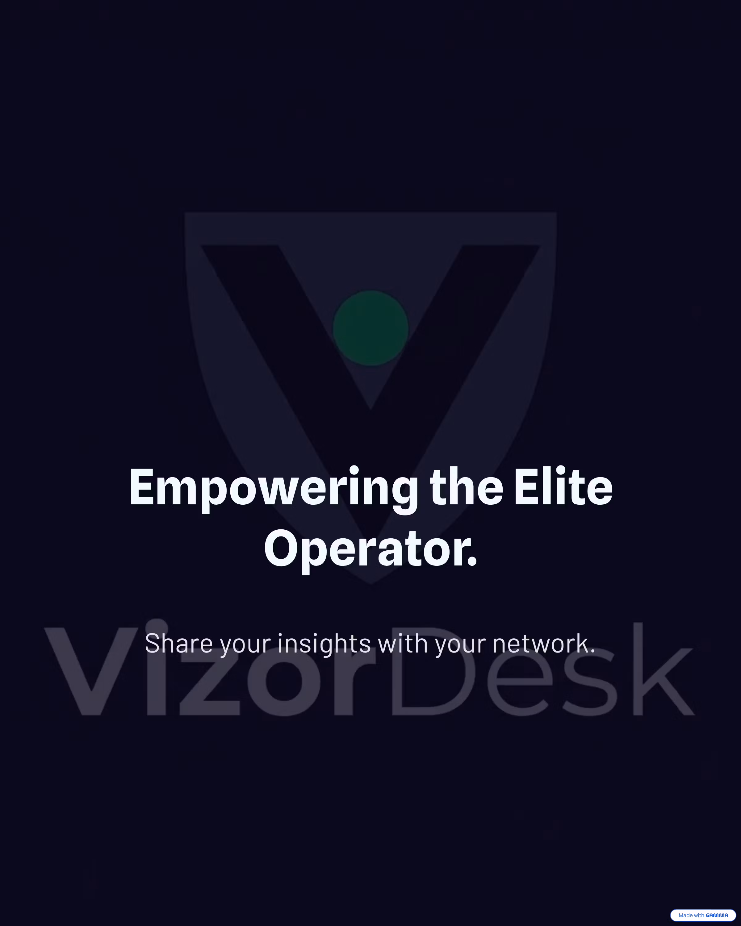 VizorDesk