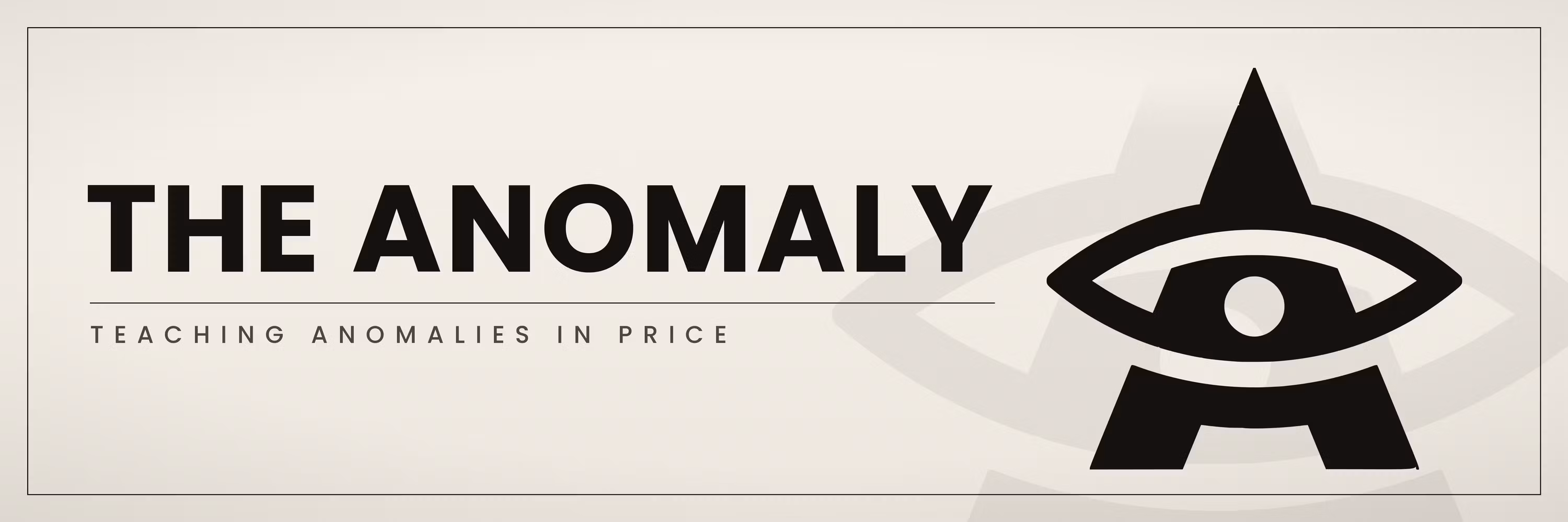 The Anomaly