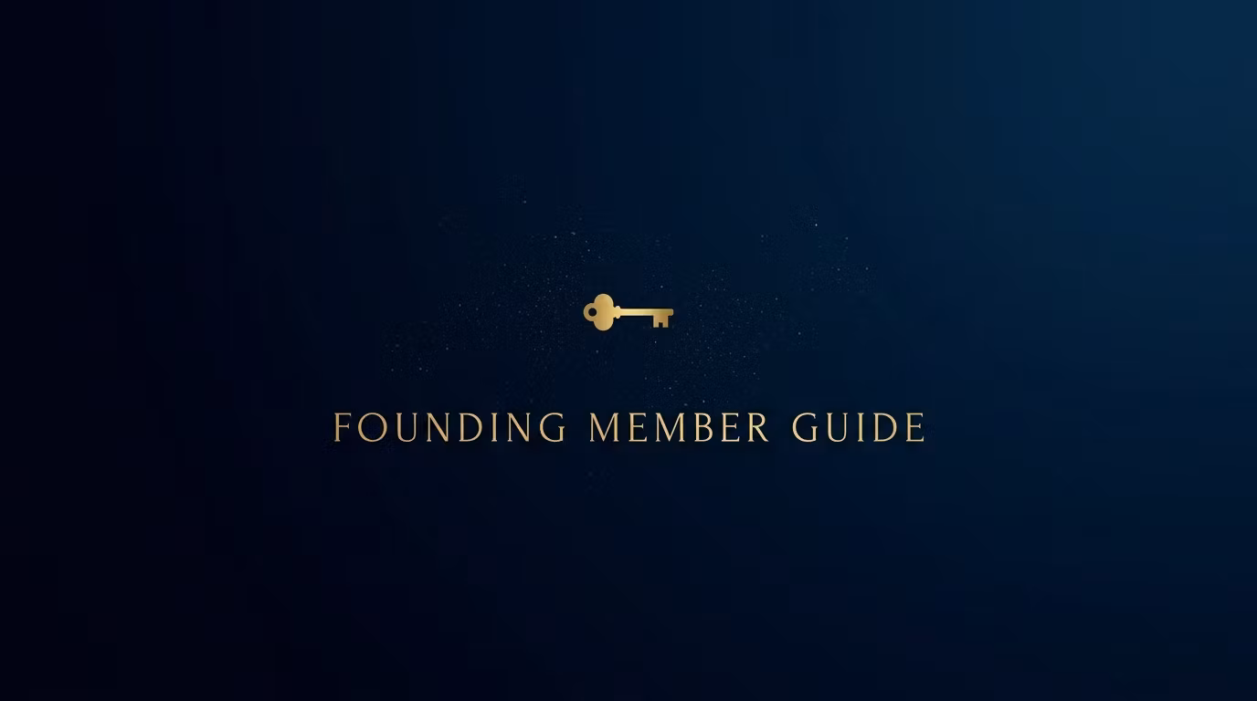 Founding Member Guide
