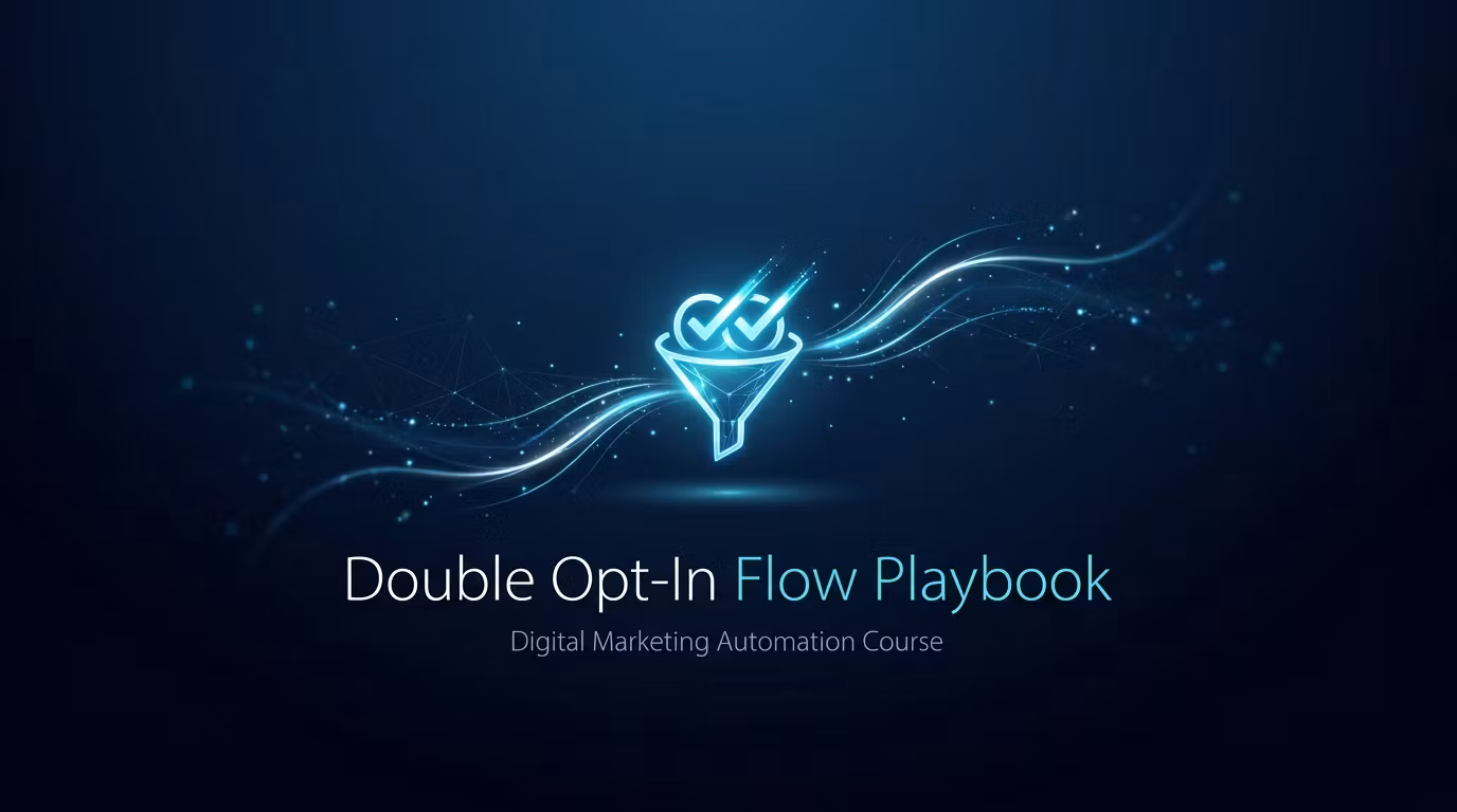 Double Opt-In Flow Playbook