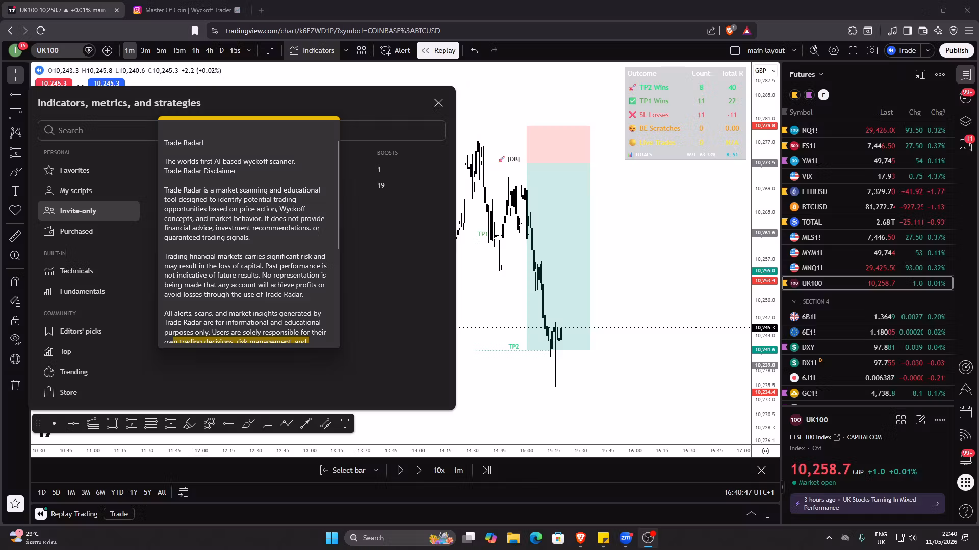 TradeRadar - Ai Market Scanner
