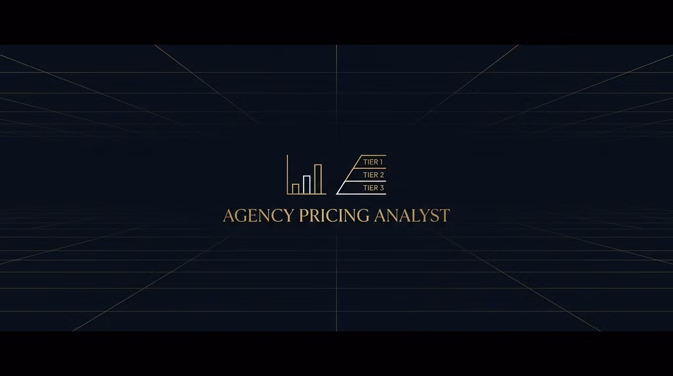 Agency Pricing Analyst