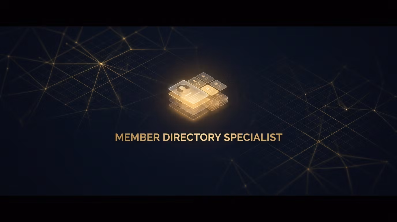 Member Directory Specialist