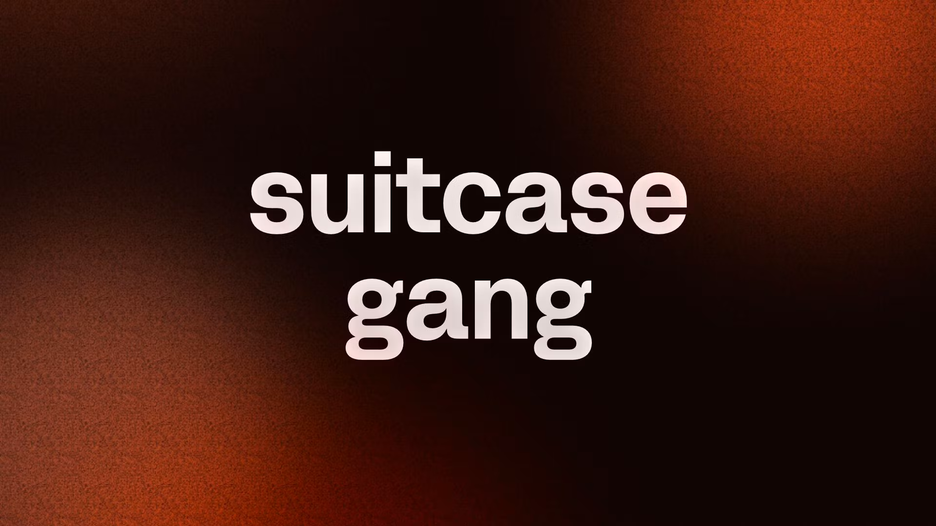 suitcase gang