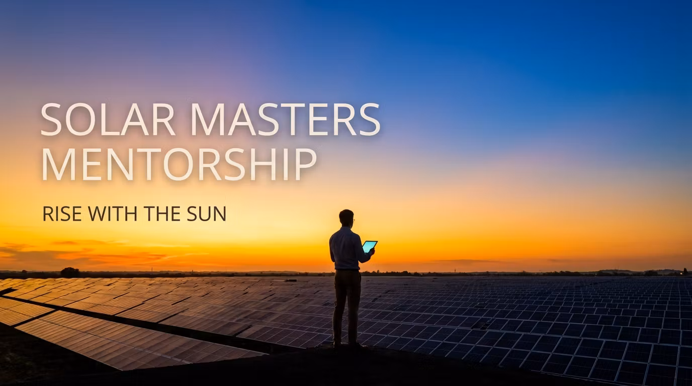 Solar Setter Script Mentor