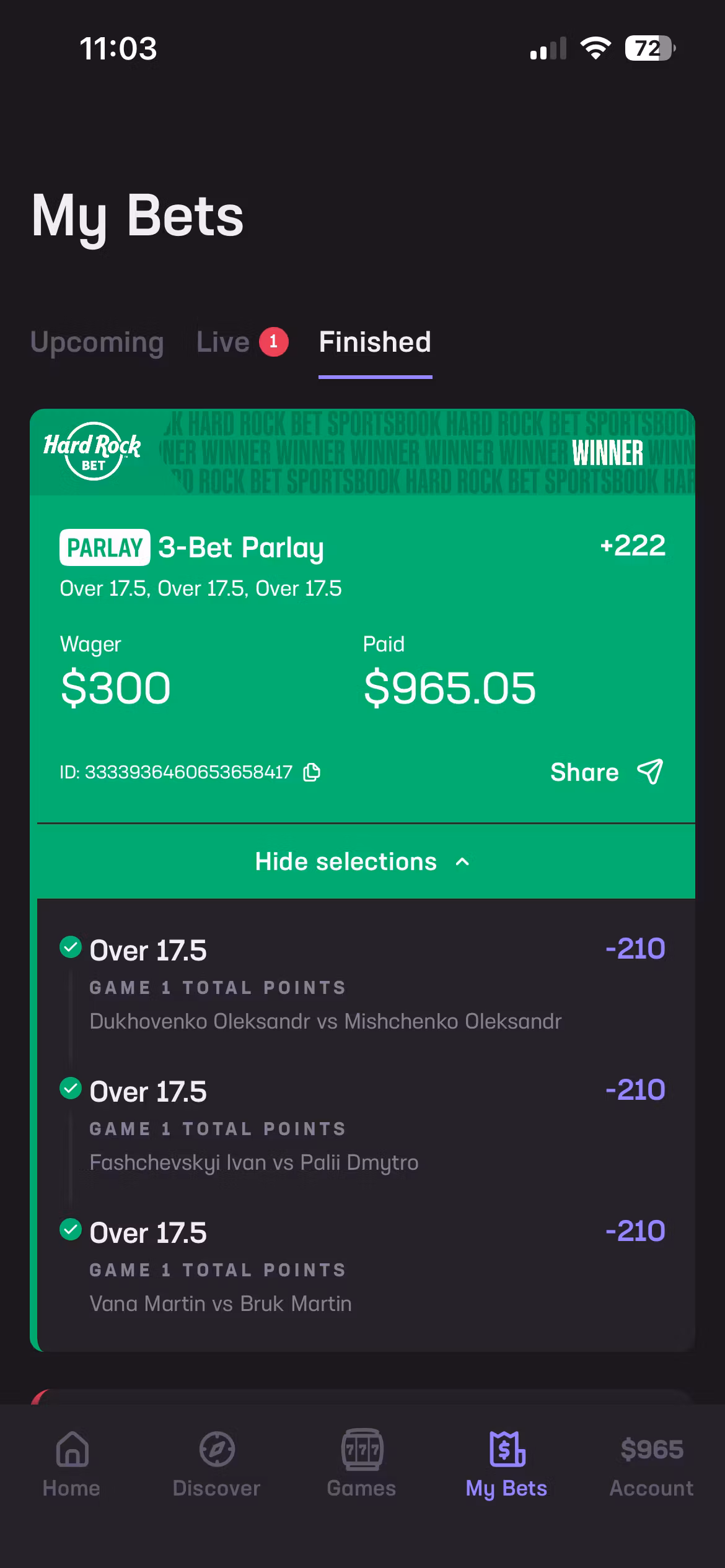 B’S Bets