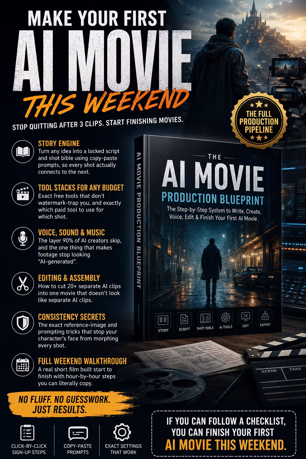 The AI Filmmaker's Vault — Complete System for AI Movies