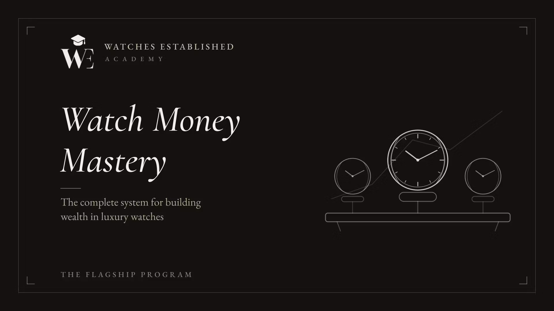 Watch Money Mastery / Full Advanced Course