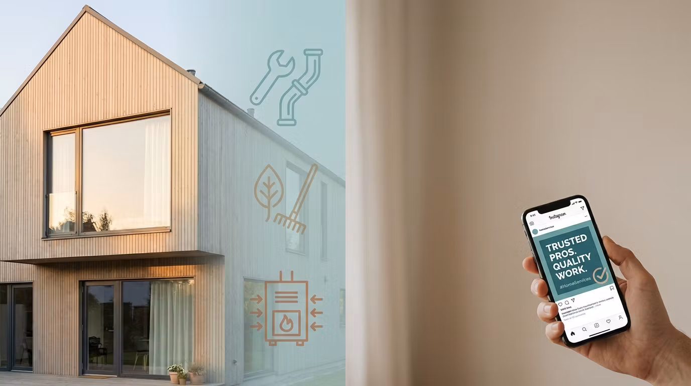 Home Service Social Media Template Kit