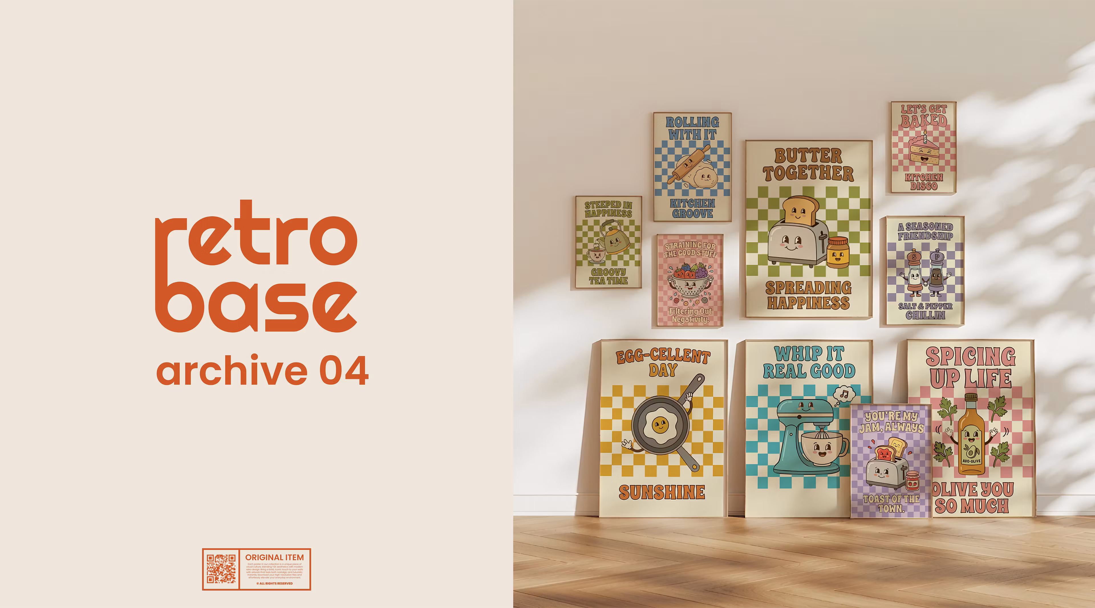 retroBase: Archive 04 – Checkerboard Kitchen Vibes