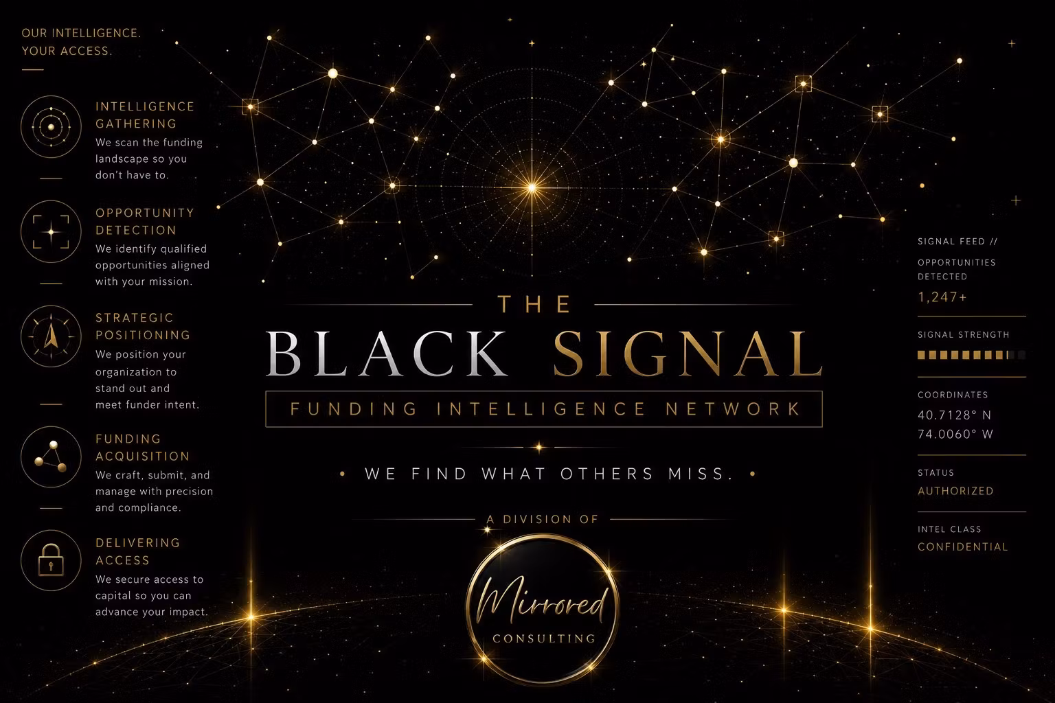 The Black Signal™ Grant Database