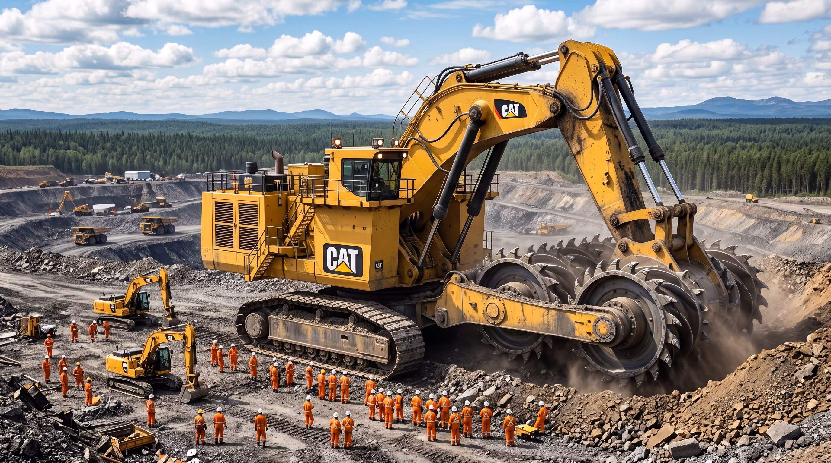 Mega Excavators
