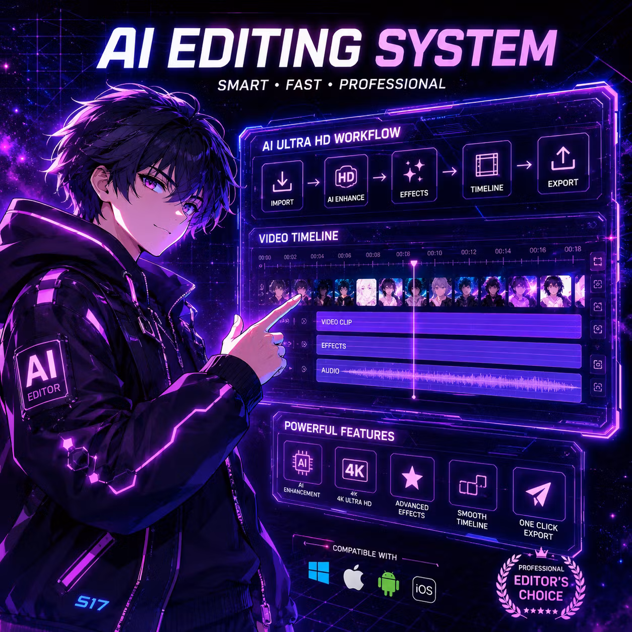 S17 Professional Editing Workflow (Notion System)