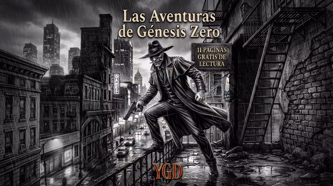11 páginas Las Aventuras de Génesis Zero