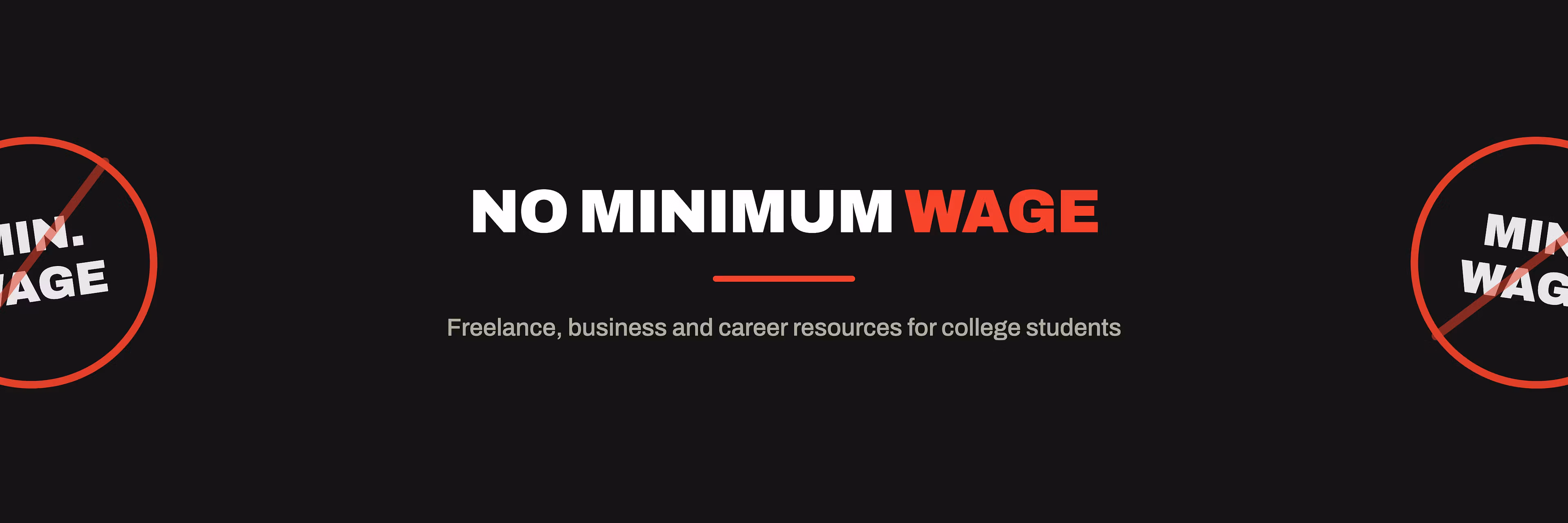 No Minimum Wage